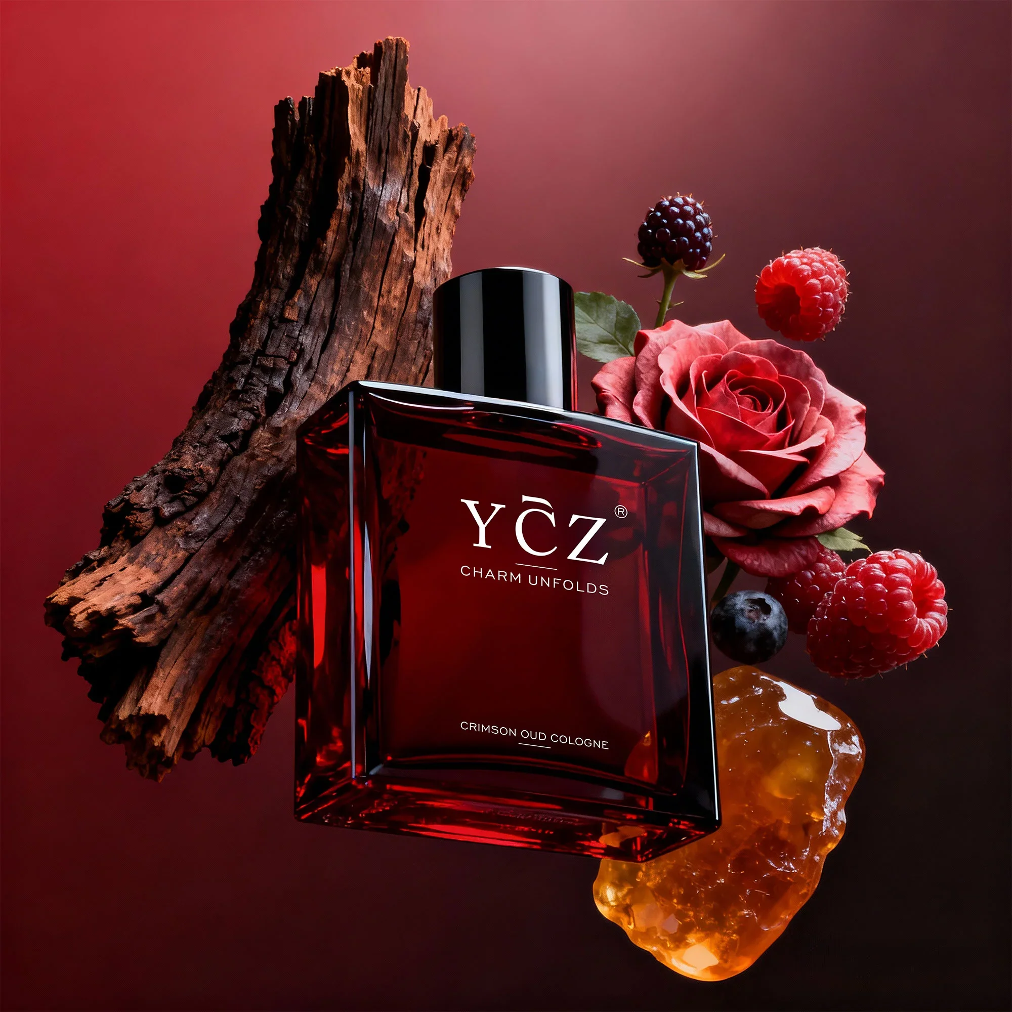 YCZ Crimson Oud Cologne - Image 5
