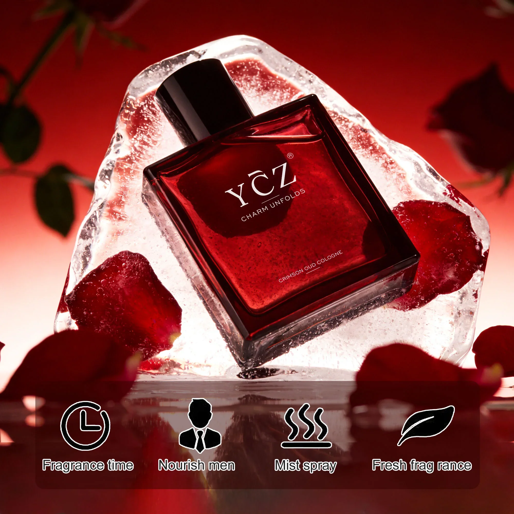 YCZ Crimson Oud Cologne - Image 6