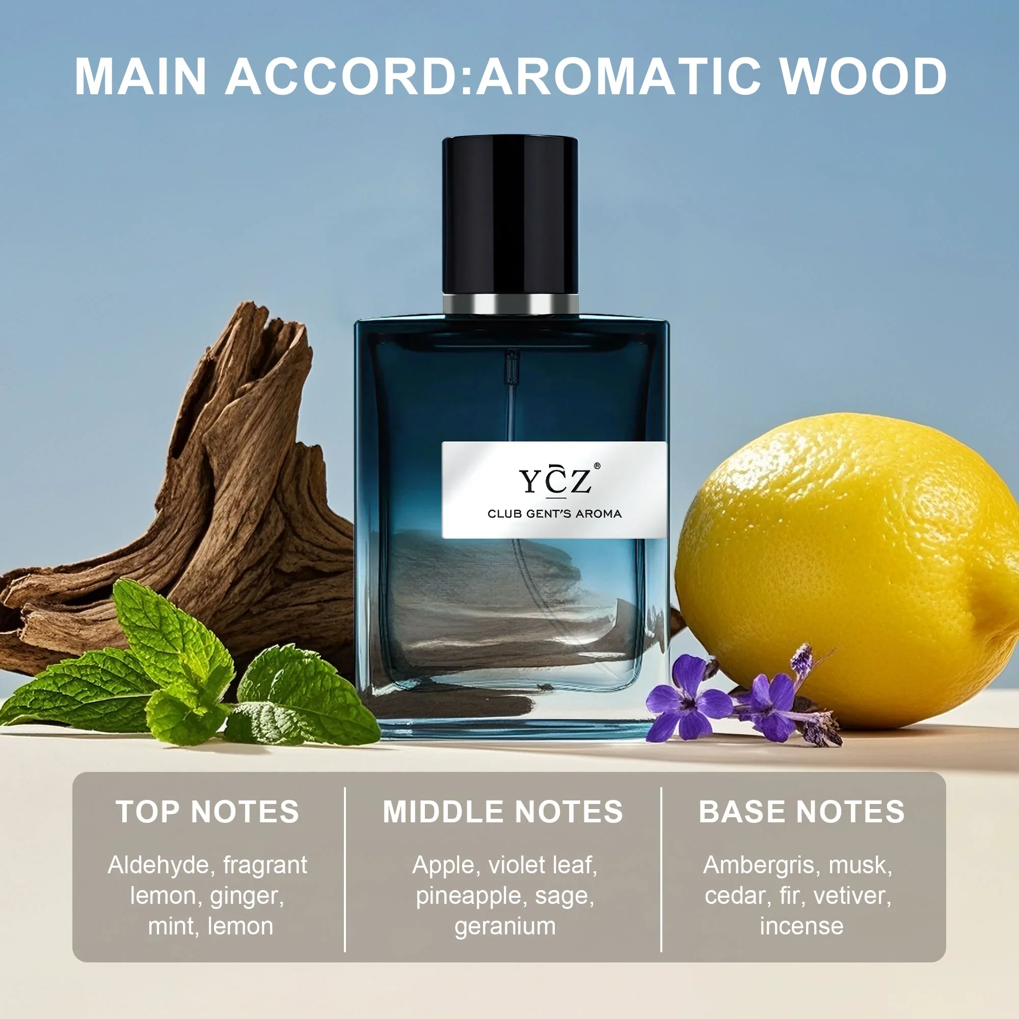 YCZ Club Gent's Aroma Men's Aromatic Cologne - Image 6