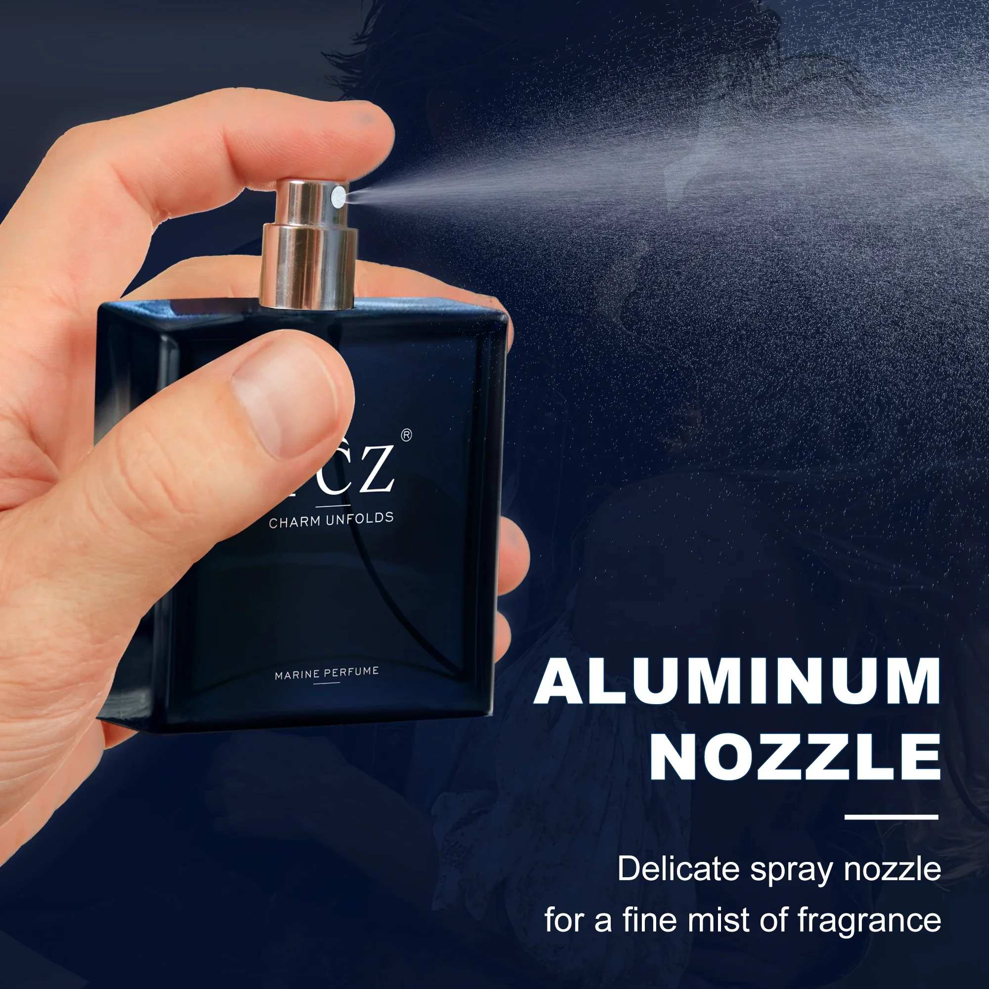 YCZ Midnight Marine Eau De Parfum – 3 Bottles - Image 6