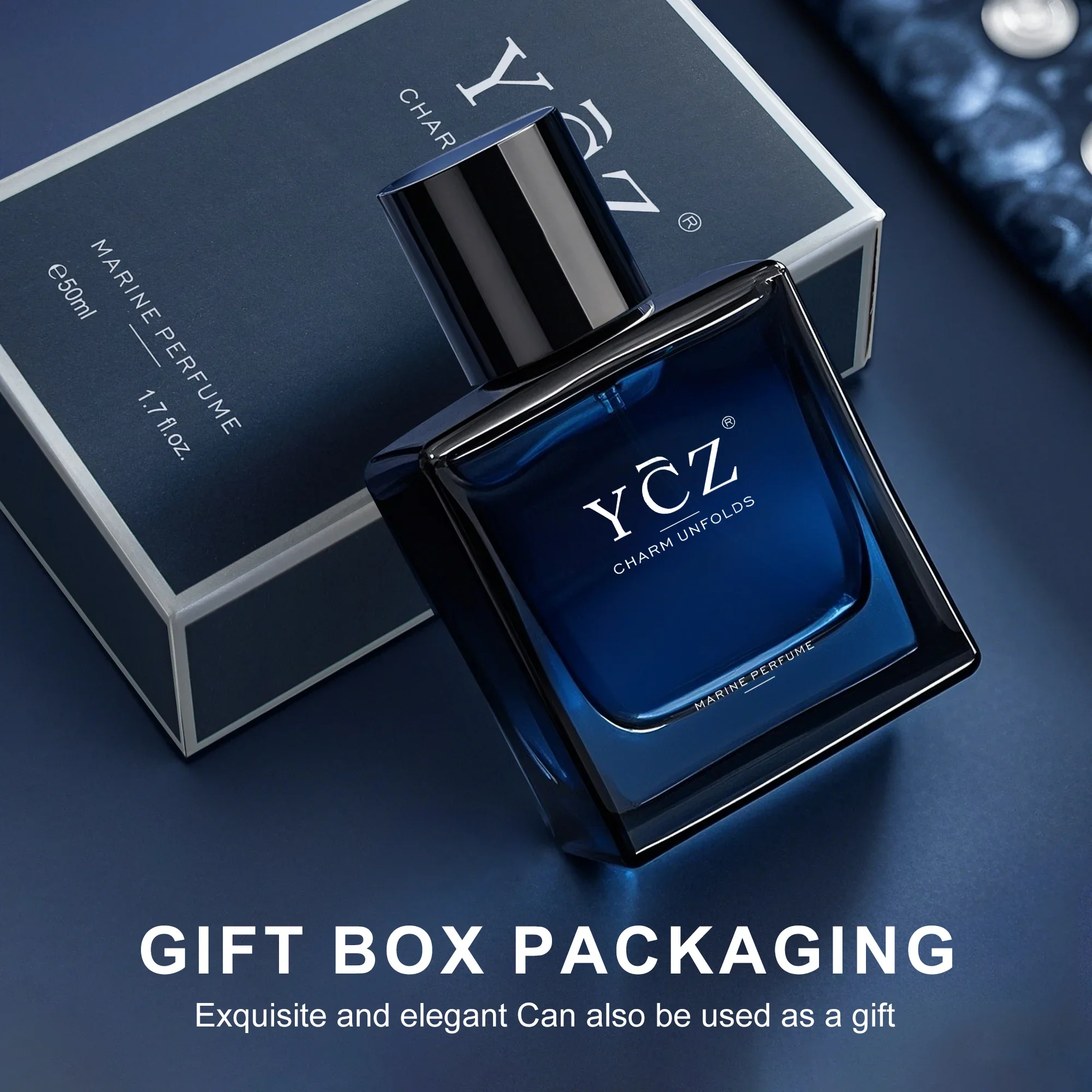 YCZ Midnight Marine Eau De Parfum – 3 Bottles - Image 7