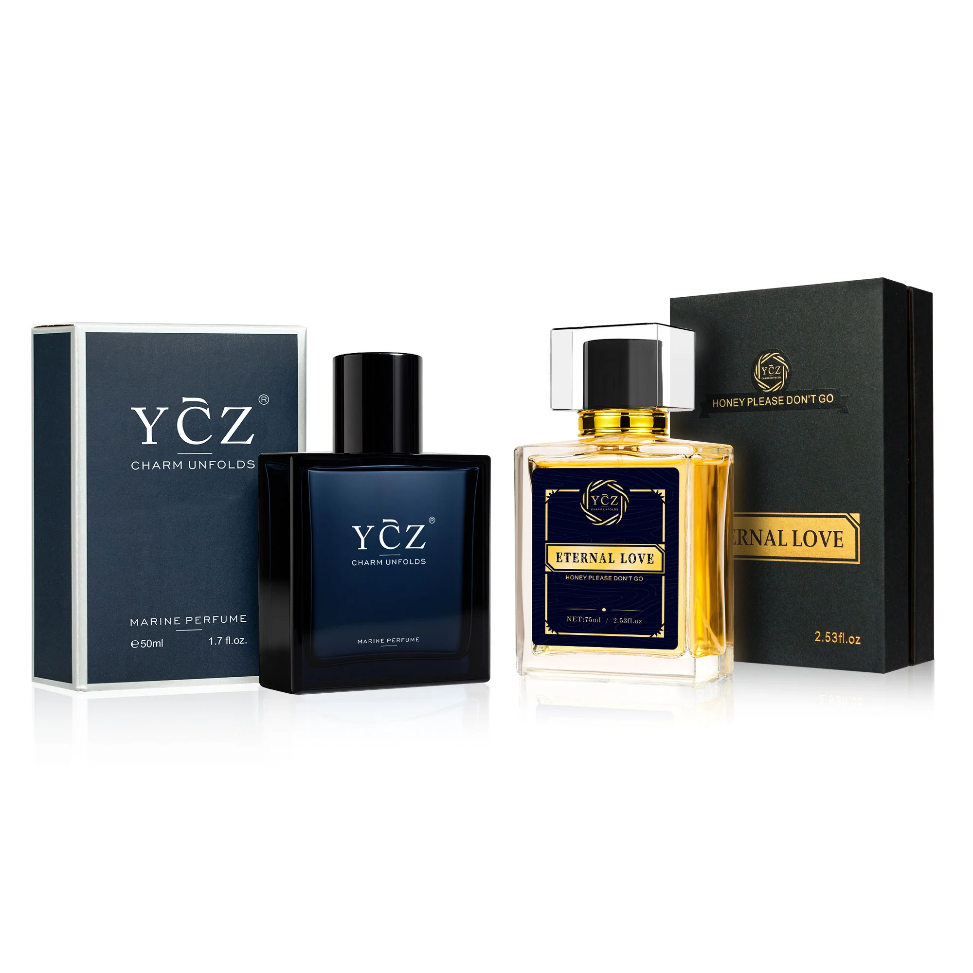 YCZ Midnight Marine & Eternal Love Eau De Parfum - Image 4